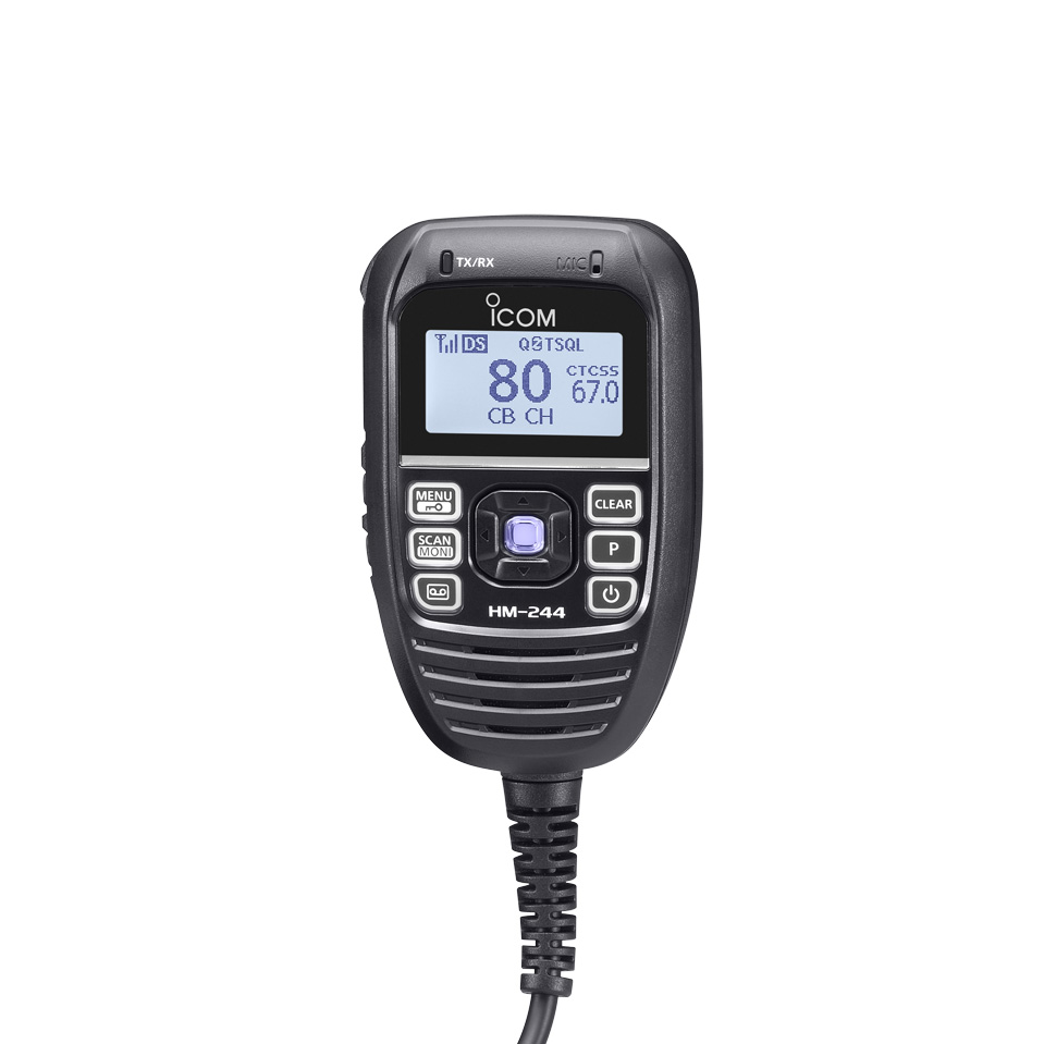 ICOM HM-244 handheld microphone for IC-455 - D2N