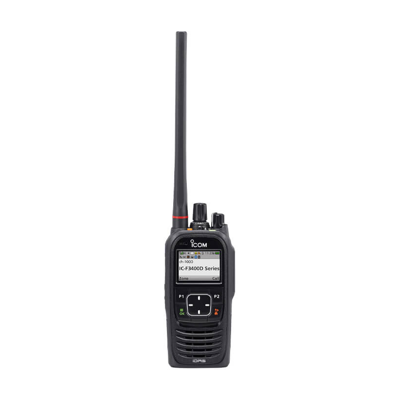 ICOM IC-F3400DS VHF handheld transceiver with simple keypad - D2N
